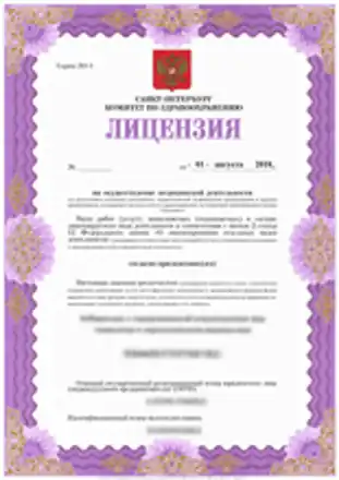 Приложение к лицензии на медицинскую деятельность