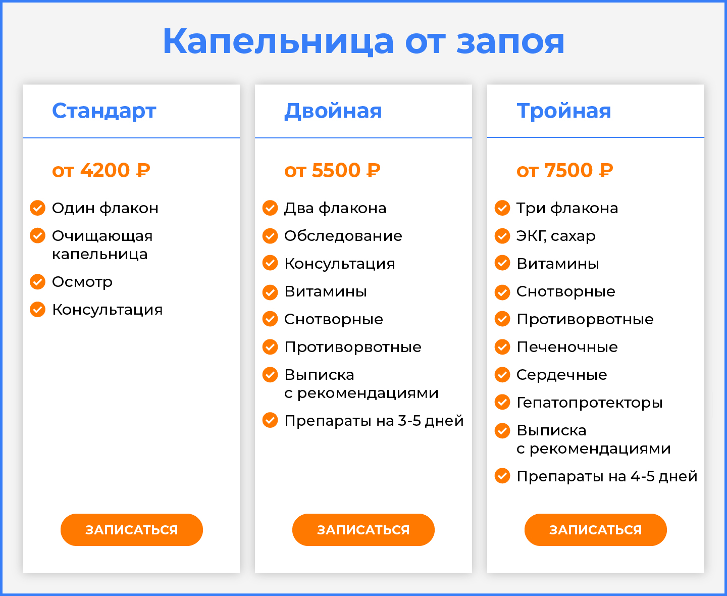 детоксикация в клинике